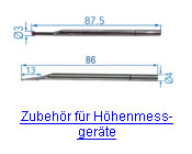 Zubehör für Höhenmessgeräte